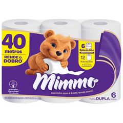 PAP HIG MIMMO FD 40M C/6 ROLOS