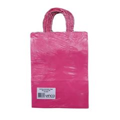 SACOLA DE PAPEL PINK VINCO 10UND