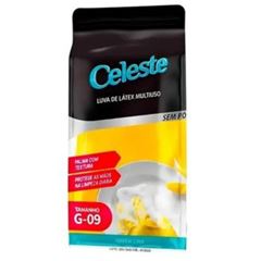 LUVA MULT. AMARELA LATEX G CELESTE