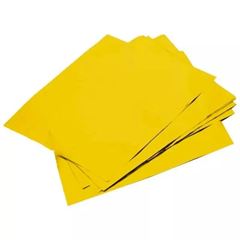 PAPEL CHUMBO LISO OURO 50UN LUCKFEST