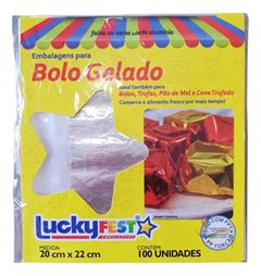 EMB BOLO GELADO RENDA BRANCA LUCKYFEST C/ 100UN