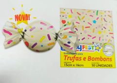 EMB TRUFA CONFEST CREME LUCKYFEST C/ 100UN