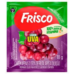 REFRESCO EM PO UVA FRISCO PACOTE 18G