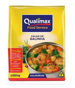 CALDO DE GALINHA QUALIMAX 1,010KG