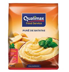 PURE DE BATATA FLOCOS QUALIMAX  800G