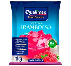 GELATINA DE FRAMBOESA QUALIMAX 1KG