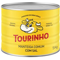 MANTEIGA COMUM COM SAL TOURINHO LATA 5KG