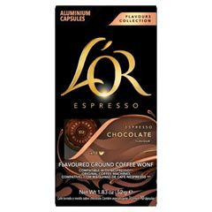 CAFE LOR ESPRESSO CAPSULA CHOCOLATE 10PC