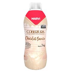 COBERTURA SORVERTE CHOCOLATE BRANCO MARVI 1KG