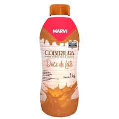 COBERTURA SORVERTE DOCE DE LEITE MARVI 1KG