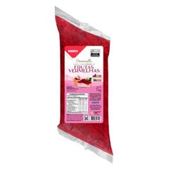 CALDA EM BISNAGA FRUTAS VERMELHAS MARVI 1KG