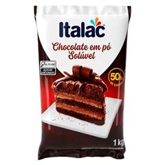 CHOCOLATE EM PO SOLUVEL 50% ITALAC 1 KG