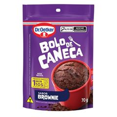 BOLO DE CANECA BROWNIE MAVALEIRO 70G