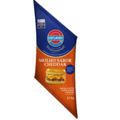 CHEDDAR MOLHO CATUPIRY RESF PROF BISNAGA 1,2KG