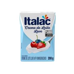 CREME DE LEITE LEVE UHT ITALAC 200G