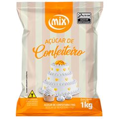 ACUCAR DE CONFEITEIRO FINO MIX 1KG