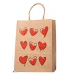 SACOLA DOCE & CARINHO & AMOR VINCO TM C/10UN