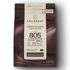 CALLEBAUT 805 CHOCOLATE AMARGO 50,7% CALLETS 2,01KG