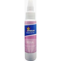 CORANTE SOFT GEL ROSA ART BRILHO 25G