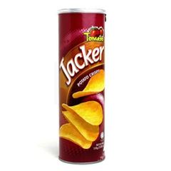 SNACK CHIPS BATATA TUBO TOMATO JACKER 100G