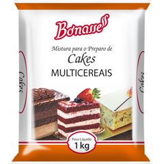 CAKE MULTICEREAIS 1KG BONASSE