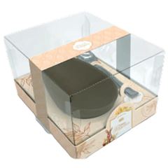 CX OVO 250G GOURMET C/CINTA PASCOA 4 DESM EMPORIO