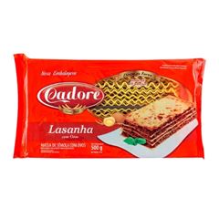 LASANHA CADORE 500G