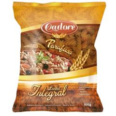 MACARRAO PARAFUSO INTEGRAL CADORE 500G