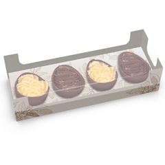 CX DEGUSTACAO ENCANTO 4 X 50G PASCOA CACAU PCT C/ 5 UNIDADES IDEIA