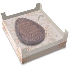 CX OVO DE COLHER ENCANTO 250G/350G PASCOA CACAU PCT C/ 5 UNIDADES IDEIA