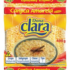 CANJICA DONA CLARA MUGUNZA AMARELA 400G
