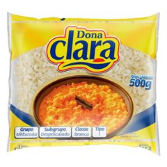 CANJICA DONA CLARA MUGUNZA BRANCA 400G