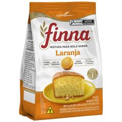 MISTURA PARA BOLO LARANJA FINNA 400G