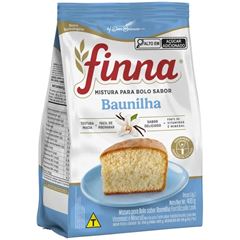 MISTURA PARA BOLO BAUNILHA FINNA 400G