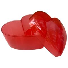 CAKE BOX CORACAO VERM C/ TAMPA BLUESTAR 750ML