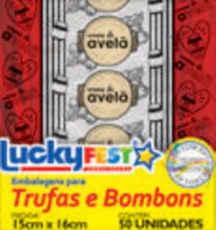 EMB PARA TRUFA SABOR CREME DE AVELA  (PCT C/ 100 UND.)