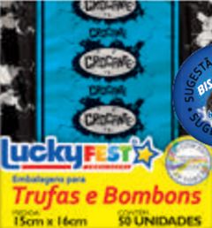 EMB PARA TRUFA SABOR CROCANTE BISCOITOREL (PCT C/ 100 UND.)