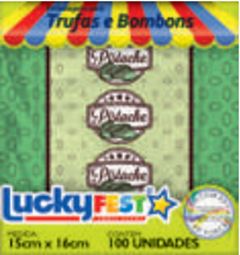 EMB PARA TRUFA SABOR PISTACHE (PCT C/100 UND.)