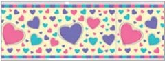 KIT SACO POLI CESTA AUTOSSERVICO AMOR I LOVE YOU ROSA 45X60 (1 FARDO C/10 KITS)