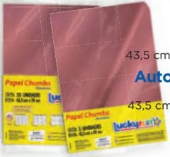 PAPEL CHUMBO LISO ROSE GOLD 12X11,8(PCT C/ 300 UND.)