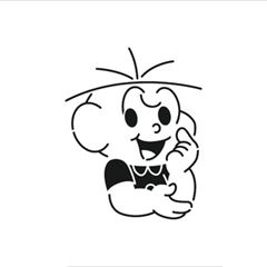 STENCIL MEDIO CEBOLINHA - 1 PC