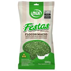 PISTACHE CONFEITO FLOCOS MACIO MIX 500G