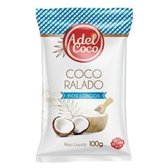 COCO RALADO FIOS LONGOS ADEL COCO 100G