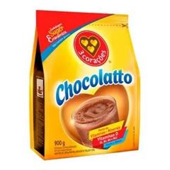 ACHOCOLATADO 3 CORAÇÕES CHOCOLATTO REFIL 900 G