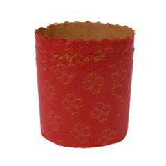 FORMA PANETONE 500G VERMELHO DEC SULFORMAS 10UN