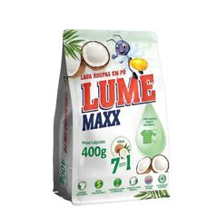 LAVA ROUPAS EM PÓ LUME MAXX COCO 400G