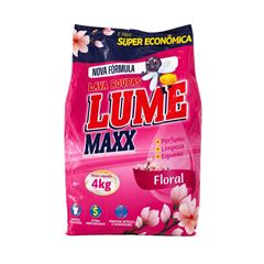 LAVA ROUPAS EM PÓ LUME MAXX FLORAL 4KG