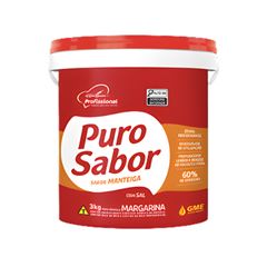 MARGARINA MANTEIGA COM SAL PROFISSIONAL PURO SABOR BALDE 3KG