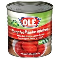 TOMATES PELADOS INTEIROS OLE 2,5KG
