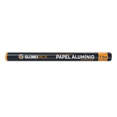 PAPEL ALUMÍNIO GLOBOPACK 45CM X 7,5M CX/25